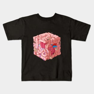 Geometric Human Kids T-Shirt